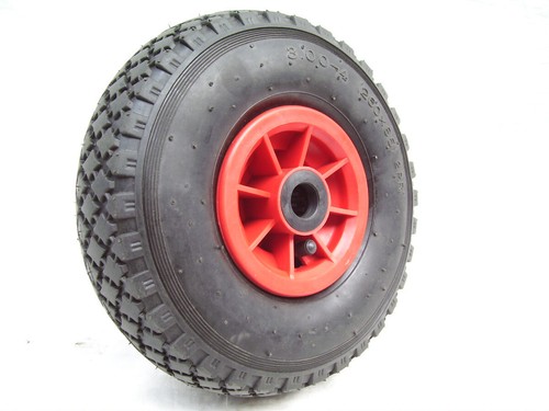 4 x Sackkarrenrad Gummi Luftrad 3.00-4 (260x85) Reifen Bollerwagen Rad TB023 - Bild 3 von 4