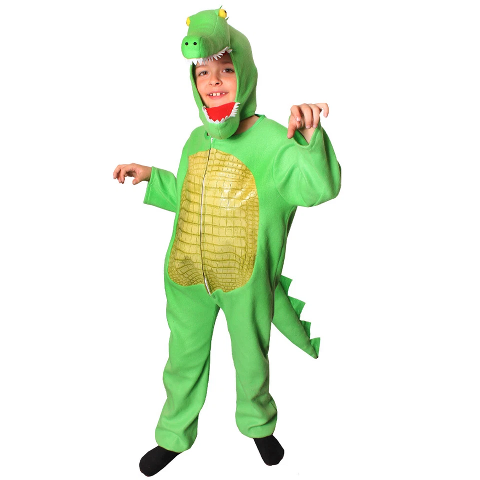 CROCODILE PETER PAN BOOK WEEK COSTUME ANIMAL FANCY DRESS BOYS GIRLS SCHOOL - Image 2 of 4