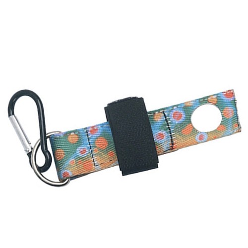 Lot de deux supports flottants pratiques pêche à la mouche couleurs truite de