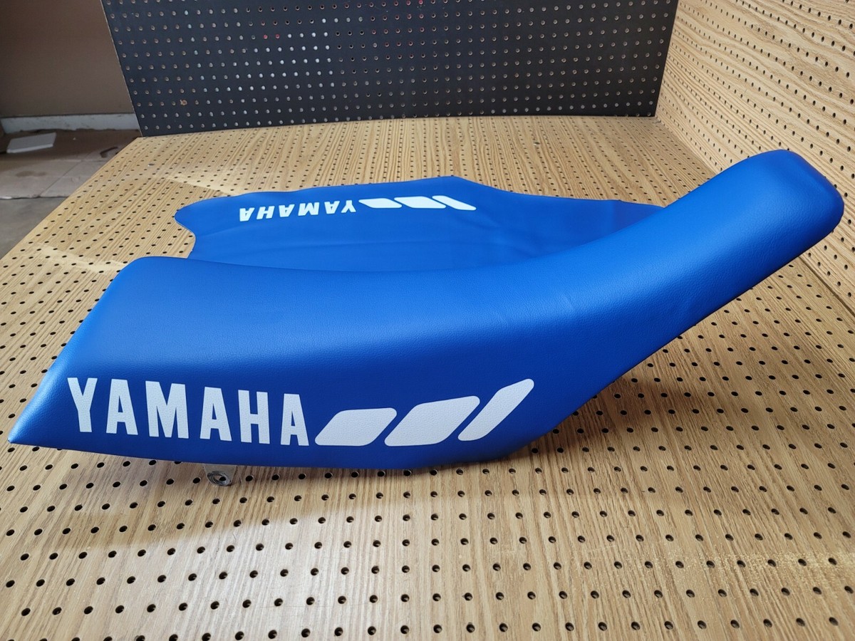 YZ250シートカバー YAMAHA YZ125 YZ250 SEAT COVER 1990 MODEL SEAT COVER (BLUE