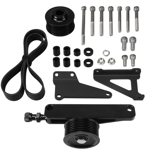 Juego de poleas de repuesto de aluminio para Honda para motor serie K intercambiable aire acondicionado y P/S - Imagen 7 de 12