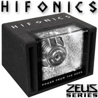 Hifonics Zeus ZX8BP 20Cm Subwoofer Bandpass Bassbox 600W Bass Box Woofer Bassbox