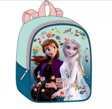 Disney Princess Frozen Elsa Anna Girls Preschool Backpack Toddler BookBag Purple