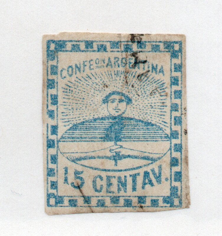 Argentina - Sc# 3 Used / Uncertified     -      Lot 0524053