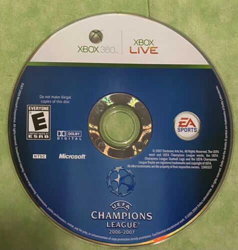 UEFA Champions League (Microsoft Xbox 360, 2007) DISC ONLY | NO TRACKING - Photo 1/1