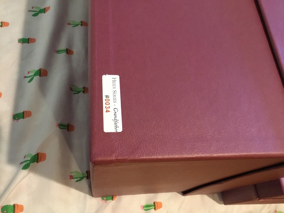 RARE MATCHED SET R JOHN WRIGHT HEIDI SERIES, HEIDI,PETER RARE MATCHED SET R JOHN WRIGHT HEIDI SERIES, HEIDI,PETER