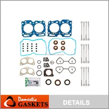 Head Gasket Set Head Bolts Fit 10-12 Subaru Outback Legacy 2.6L H4 SOHC