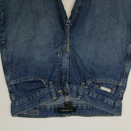 Calvin Klein Jeans Low Rise W30 L34 Womens Blue Regular Bootcut BNWT - Picture 5 of 13