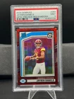 2024 Donruss Football - Jayden Daniels, #389 (RC) - Red Pandora - PSA 9