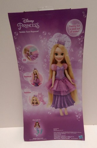 Disney Princess Tangled Bubble Tiara RAPUNZEL Doll w Pascal Bubble Wand Hasbro - Picture 8 of 12