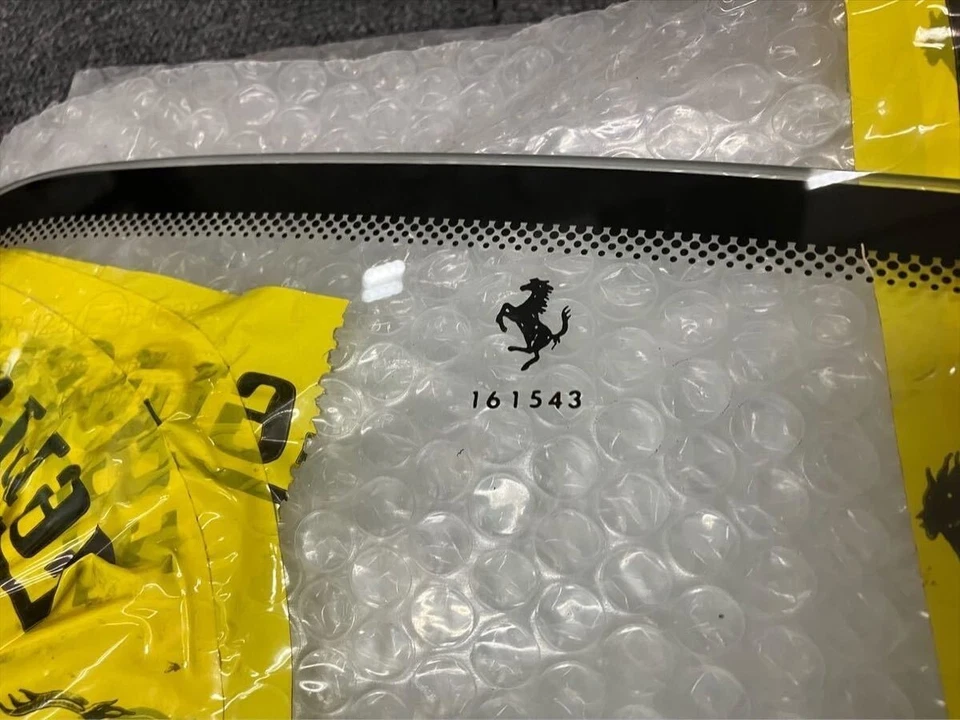 OEM Ferrari F512 M Testarossa Headlamp Lens Headlight and Gasket Left/ Right Set - Image 4 of 4