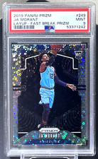 Ja Morant 2019-20 Prizm RC Variation Fast Break PSA 9 Mint Grizzlies Rookie ROY