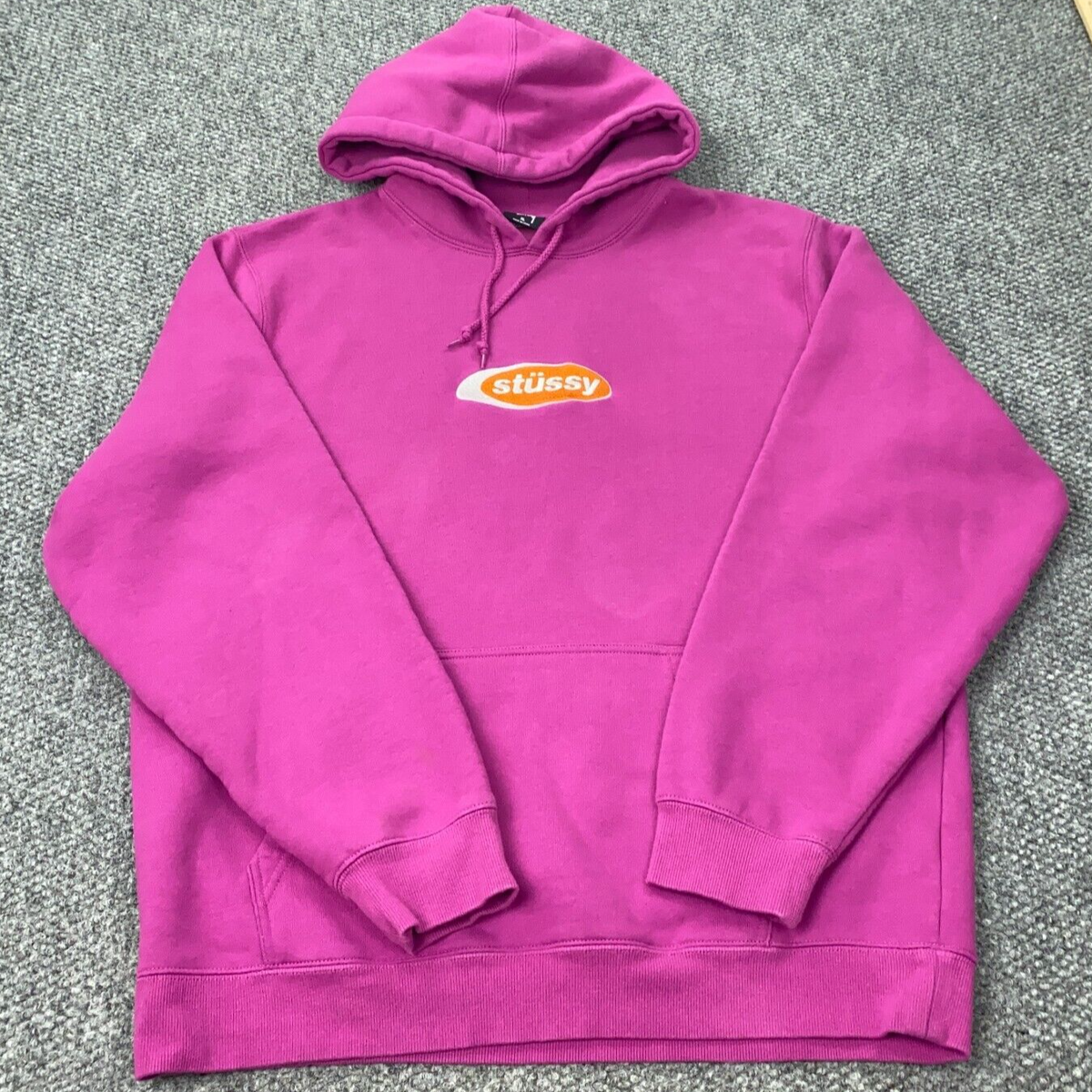 Stussy ピンク ロゴスウェット Stüssy ピンク ロゴスウェット