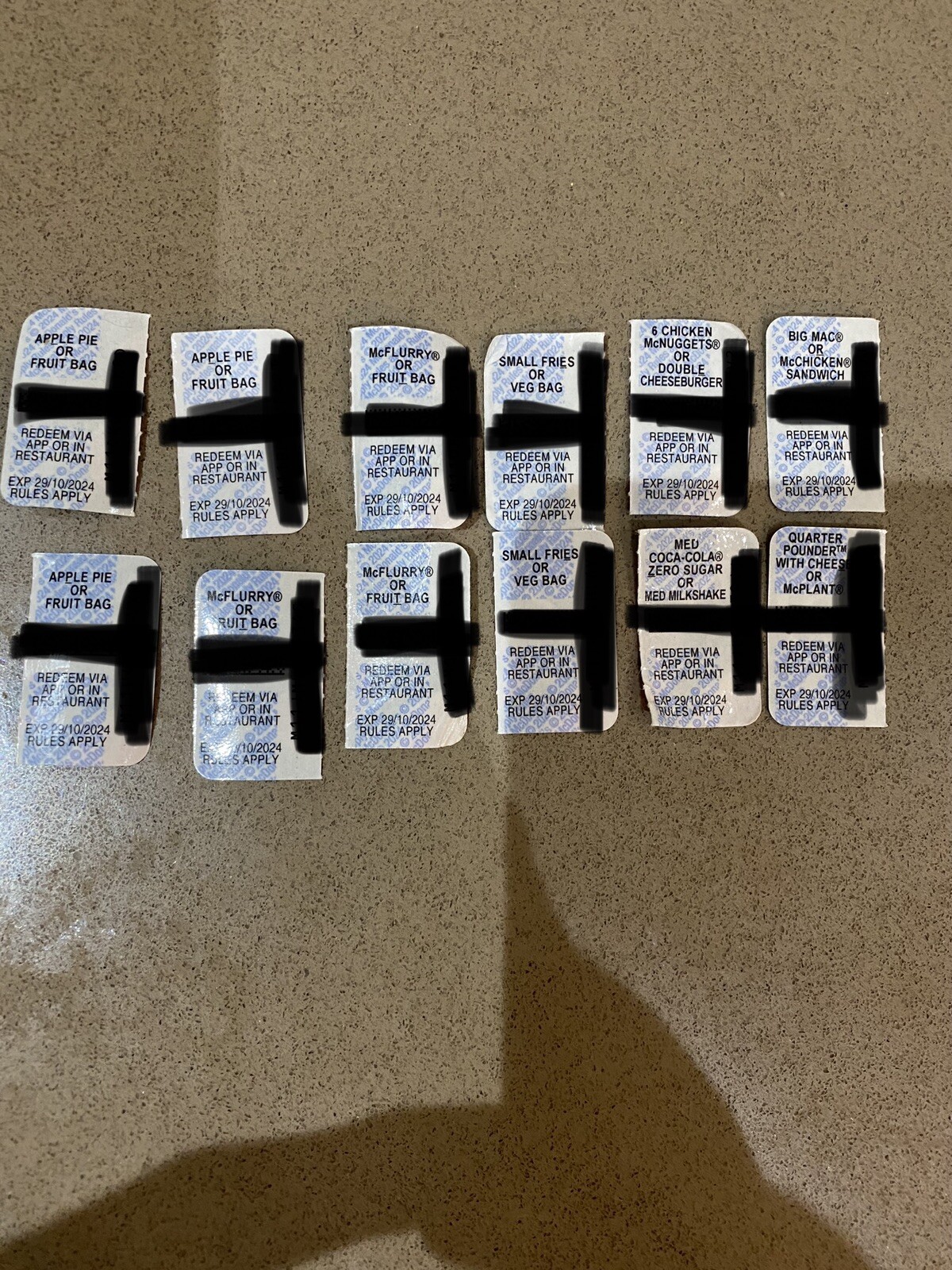 McDonald’s Vouchers 2024 eBay