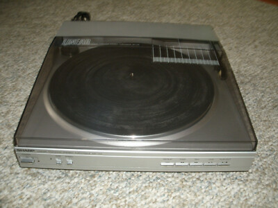 Sharp RP-113 Linear Tracking Turntable - Works Well | eBay