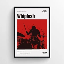 Whiplash Movie Poster Print, Wall Art - Unframed