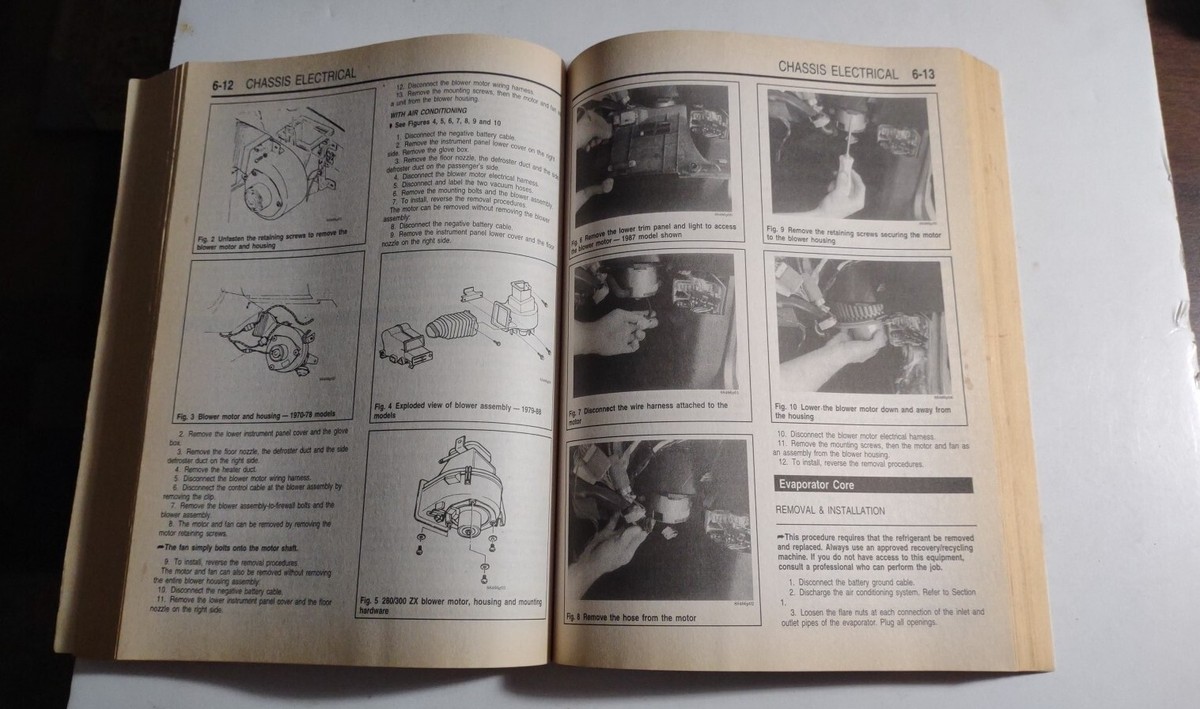 Nissan 1970-1988 Z and ZX Chilton Automotive Repair manual 52800