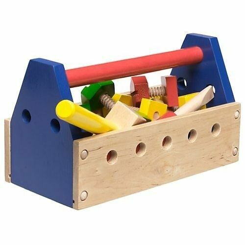 melissa and doug wooden tool box
