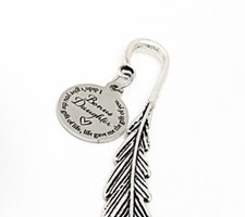 Bonus Daughter Charm Keychain, Stepdaughter Gift, Extra Daughter