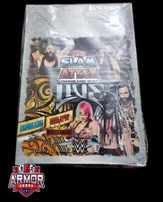 Wwe 2018 Slam Attax Live Sealed Box 120 packets 600 cards hobby box topps rookie