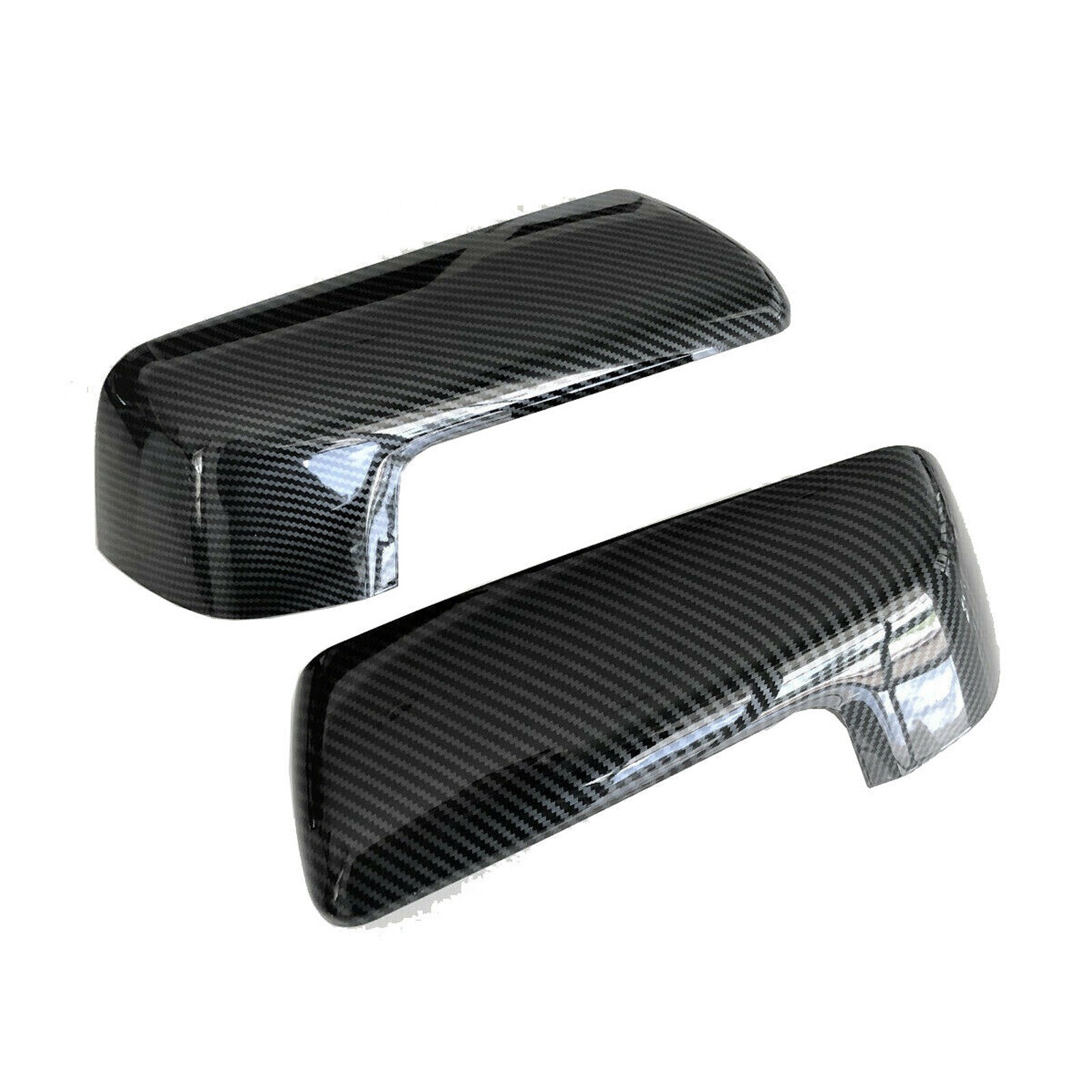 Carbon Fiber Side Mirror Cover Trim For 1922 Chevy Silverado / GMC