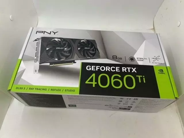 PNY GeForce RTX 4060 Ti 8GB - VERTO Dual Fan Edition - graphics card -  GeForce RTX 4060 Ti - 8 GB - VCG4060T8DFXPB1 - Graphic Cards 