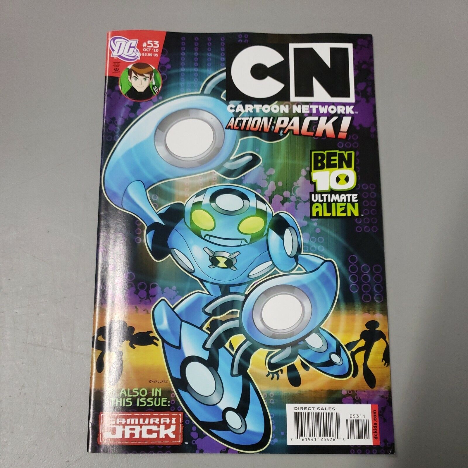 BEN 10 Ultimate Alien SAMURAI JACK CARTOON NETWORK Action Pack COMIC # 53 | eBay BEN 10 Ultimate Alien SAMURAI JACK CARTOON NETWORK Action Pack COMIC # 53 | eBay