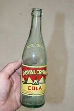 DYERSBURG TENN RC ROYAL CROWN SODA BOTTLE 12 OZ ACL