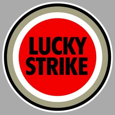 LUCKY STRIKE Sticker vinyle laminé | eBay