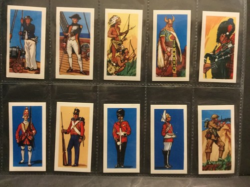 1962 Barratt Warriors Through the Ages Set of 25 Cards Sku34S - Picture 2 of 7