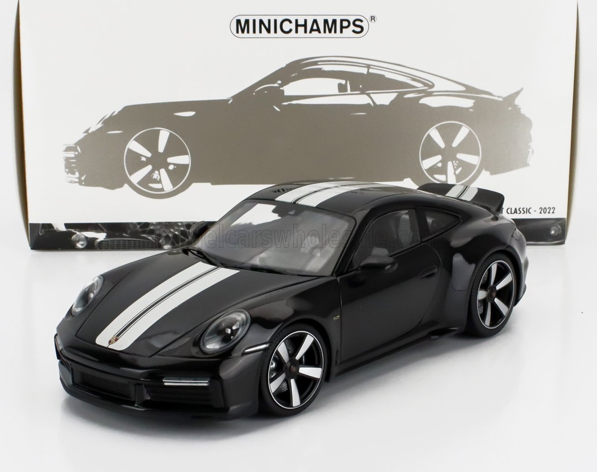 1:18 Porsche 911 (992) Sport Classic Coupe 2022 Black - Limited