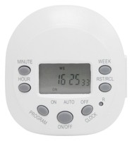 Ge 7-day On/off Plug In Digital Timer With 1 Outlet , New, Free Shipping on sale Ge 7-day On/off Plug In Digital Timer With 1 Outlet , New, Free Shipping on sale