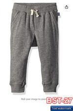 Splendid Boys Sa Washed Baby French Terry Jogger Dark Heather Grey 6-12M
