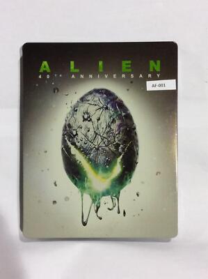 Alien 40th Anniversary - Ltd Edition Steelbook [4K UHD + Blu-ray] AS IS! AF-001