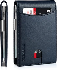 Slim Money Clip Wallets for Men RFID Blocking 11 Card Holder Minimalist Small,,