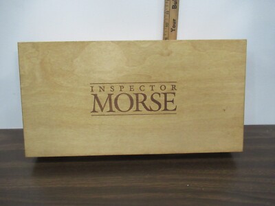Inspector Morse 35 disc set in wood case with book 3 sets are sealed