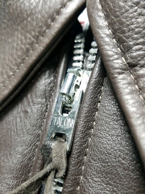 Vintage Orchard MC Made USA HEAVYWEIGHT Leather BOMBER Motorcycle