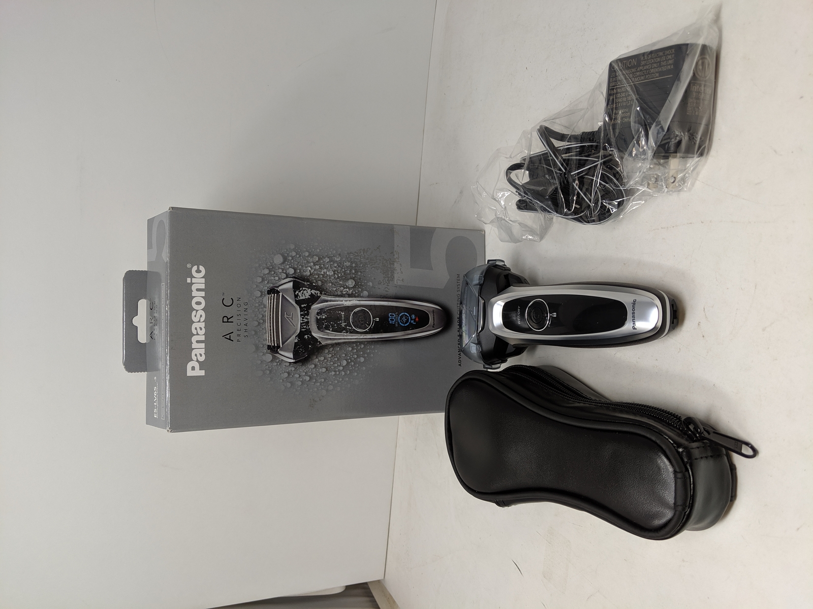 Panasonic Arc5 Electric Razor, Men's 5Blade Cordless with Shave Sensor