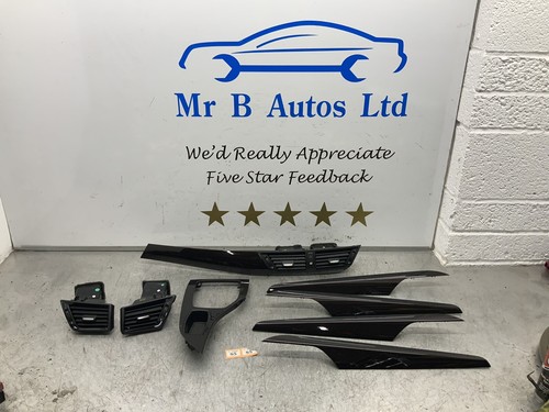 BMW X1 E84 DARK BROWN INTERIOR TRIMS SET KIT DECOR DASH COVER