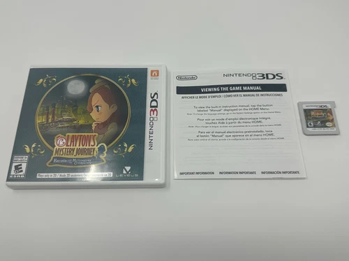 Layton's Mystery Journey: Katrielle and the Millionaires' Conspiracy 3DS CIB