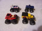 Vintage Matchbox Super Charger Monster Trucks Lot of 4