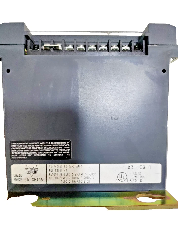 NEW Automation Direct D3-10B-1 DirectLOGIC DL305, 10-slot, PLC Rack panel mount - Image 2 of 4