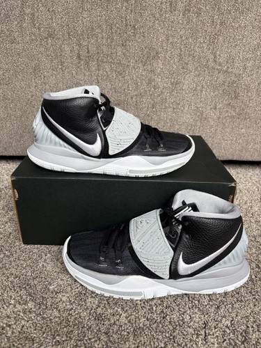 Nike Kyrie 6 Team Black Wolf Grey Basketball Sneakers 2020 Size 8.5 Men's