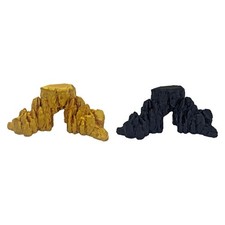 Miniature Terrain Rock Scenery Accessory Collection Collectors Adults Prop