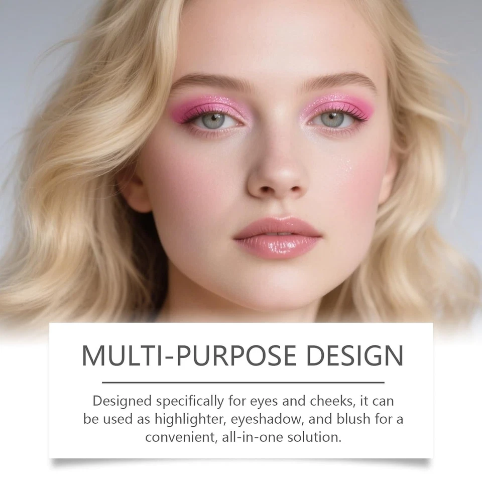 Paleta de ojos y mejillas - Sombra de ojos e iluminador maquillaje, paletas de maquillaje contorno Foto 2 de 4