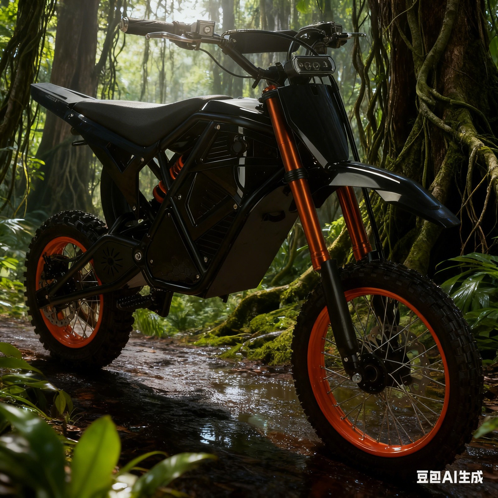 4000W 20”Dual Motor Adult E-Bike 60V 32AH, 60KMH E-Mountain US Off-Road Explorer