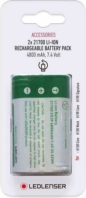 LEDlenser Ersatzakku 2 x 21700 3,7V 4800 mAh - 502310