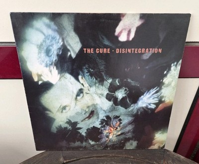 The Cure Disintegration Vinyl LP Schallplatte EU 1989 Texture Cover OIS Lullaby
