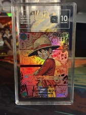 Monkey D. Luffy Red Manga Alt Art OP13-118 Japanese Edition TAG 10 One Piece