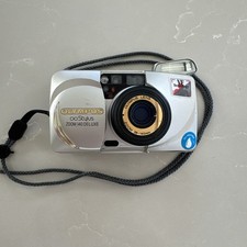 Olympus Stylus Zoom 140 Deluxe35mm Point  Shoot Film Camera PARTS OR YOU REPAIR